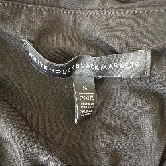 WHBM strappy back layered top in black Size S - Picture 3 of 8